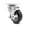 Service Caster 4 Inch Thermoplastic Rubber Wheel Swivel Top Plate Caster with Brake SCC SCC-20S414-TPRB-TLB-TP2 - alternate 1